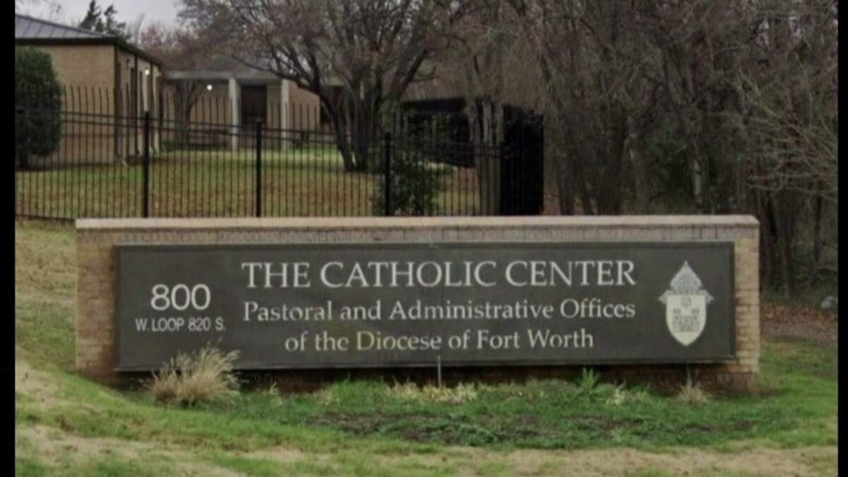 At that time, the priest was prohibited from celebrating sacraments within the Diocese of Fort Worth.